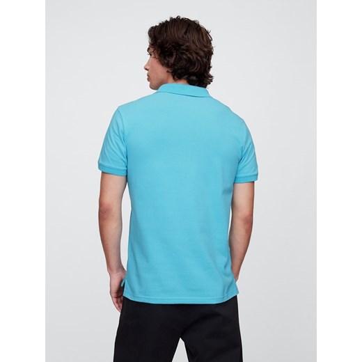 GAP Koszulka polo w kolorze turkusowym Gap XL okazyjna cena Limango Polska