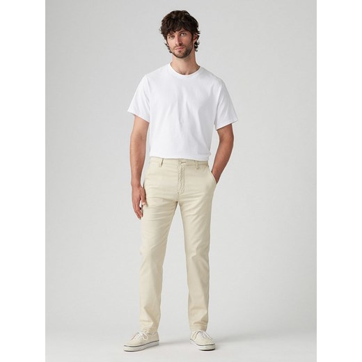 Levi&apos;s Spodnie chino w kolorze beżowym W32/L32 Limango Polska okazyjna cena