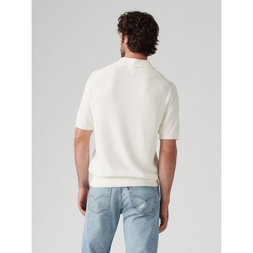 Levi&apos;s Koszulka polo w kolorze kremowym S wyprzedaż Limango Polska