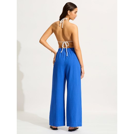 Seafolly Spodnie w kolorze niebieskim M okazja Limango Polska