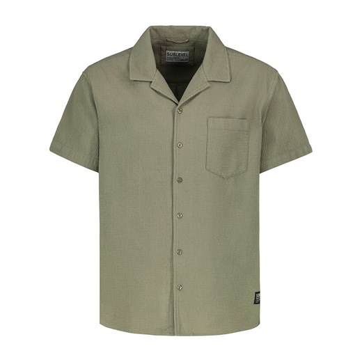 Sublevel Koszula - Regular fit - w kolorze khaki ze sklepu Limango Polska w kategorii Koszule męskie - zdjęcie 184686278