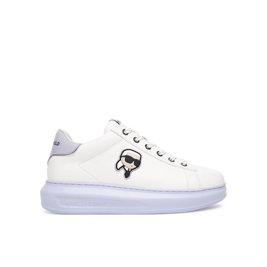Sneakersy KARL LAGERFELD KL62530N Biały ze sklepu eobuwie.pl w kategorii Buty sportowe damskie - zdjęcie 184686449