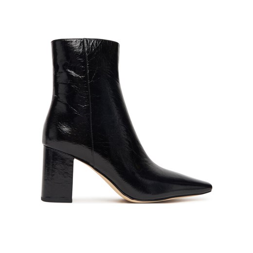 Botki MICHAEL Michael Kors Elise 40T5ELME7L Czarny ze sklepu eobuwie.pl w kategorii Botki - zdjęcie 184686456