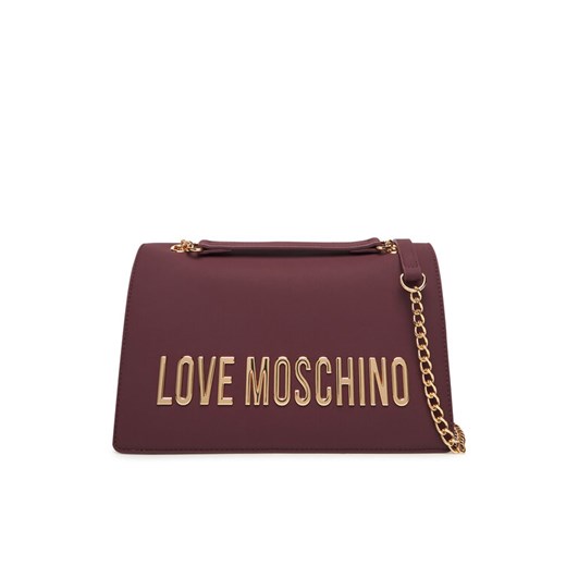 Torebka LOVE MOSCHINO JC4192PP1NKD0552 Bordowy ze sklepu eobuwie.pl w kategorii Kopertówki - zdjęcie 184686476