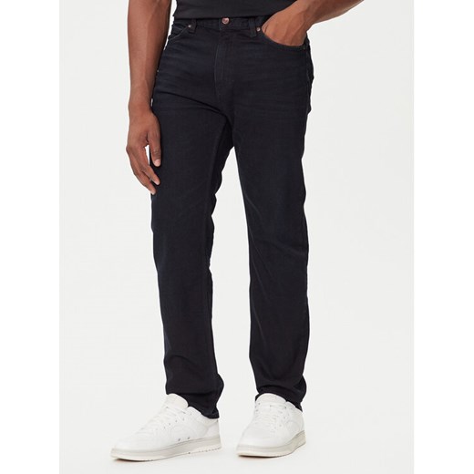 HUGO Jeansy 50542677 Granatowy Slim Fit ze sklepu MODIVO w kategorii Jeansy męskie - zdjęcie 184686775