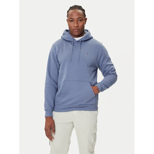 Tommy Jeans Bluza DM0DM20742 Niebieski Regular Fit ze sklepu MODIVO w kategorii Bluzy męskie - zdjęcie 184686799