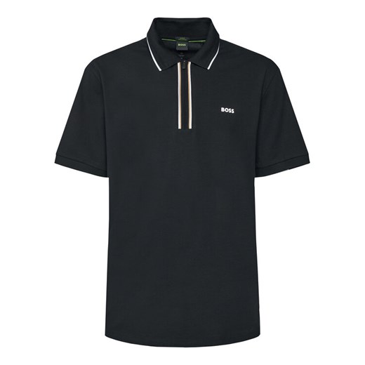 BOSS Polo Philix 50544450 Czarny Slim Fit ze sklepu MODIVO w kategorii T-shirty męskie - zdjęcie 184686805