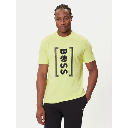BOSS T-Shirt Iconic TL 50543905 Zielony Relaxed Fit ze sklepu MODIVO w kategorii T-shirty męskie - zdjęcie 184686865