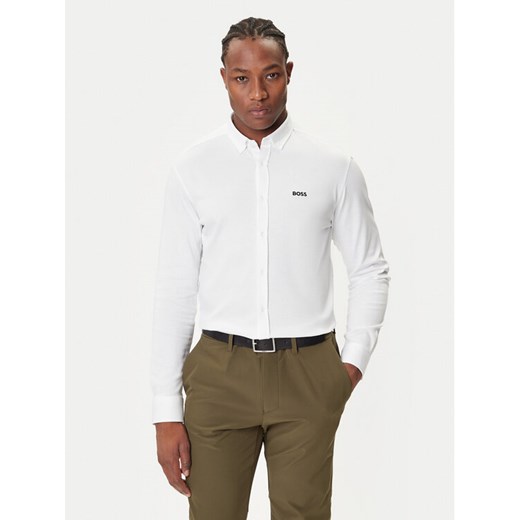 BOSS Koszula B_Motion 50544795 Biały Regular Fit ze sklepu MODIVO w kategorii Koszule męskie - zdjęcie 184686887