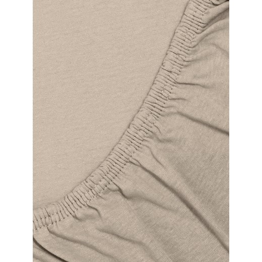 Sinsay - Prześcieradło z gumką - beżowy Sinsay One Size Sinsay