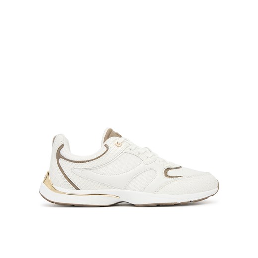 Sneakersy MICHAEL Michael Kors Riley 43T5RLFS3E Beżowy ze sklepu eobuwie.pl w kategorii Buty sportowe damskie - zdjęcie 184688427