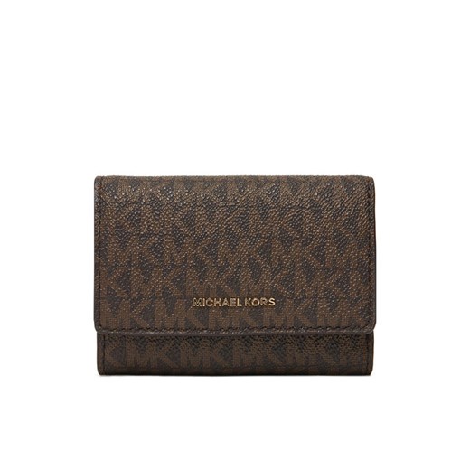 Duży Portfel Damski MICHAEL Michael Kors Bryant 32S5GYTP1B Brązowy ze sklepu eobuwie.pl w kategorii Portfele damskie - zdjęcie 184688428