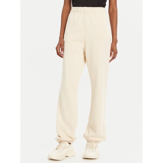PINKO Spodnie dresowe Pazzo 105508 A2RB Beżowy Regular Fit ze sklepu MODIVO w kategorii Spodnie damskie - zdjęcie 184688545