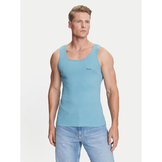 BOSS Komplet 3 tank topów 50542132 Kolorowy Regular Fit ze sklepu MODIVO w kategorii T-shirty męskie - zdjęcie 184688559