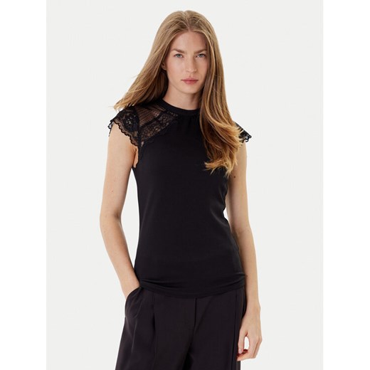 Morgan Bluzka 252-DODO Czarny Slim Fit ze sklepu MODIVO w kategorii Bluzki damskie - zdjęcie 184688636