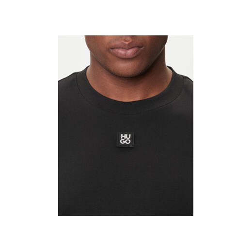 HUGO T-Shirt Dalile 50505201 Czarny Regular Fit S MODIVO