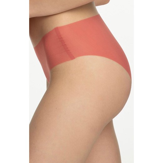 Bezszwowe figi damskie koralowe Mousse Classic, Kolor koralowy, Rozmiar M/L, Julimex ze sklepu Primodo w kategorii Majtki damskie - zdjęcie 184689377