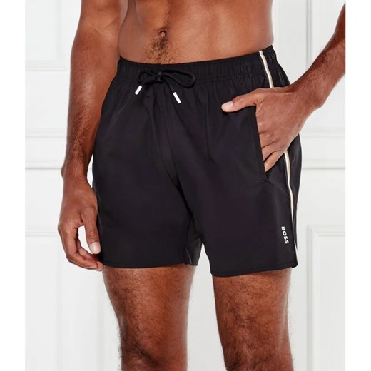 BOSS BLACK Szorty kąpielowe Iconic | Regular Fit ze sklepu Gomez Fashion Store w kategorii Kąpielówki - zdjęcie 184689886