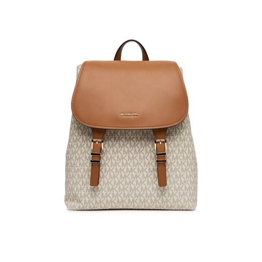 Plecak MICHAEL Michael Kors Quinn 30T5GQNB2B Beżowy ze sklepu eobuwie.pl w kategorii Plecaki - zdjęcie 184690588