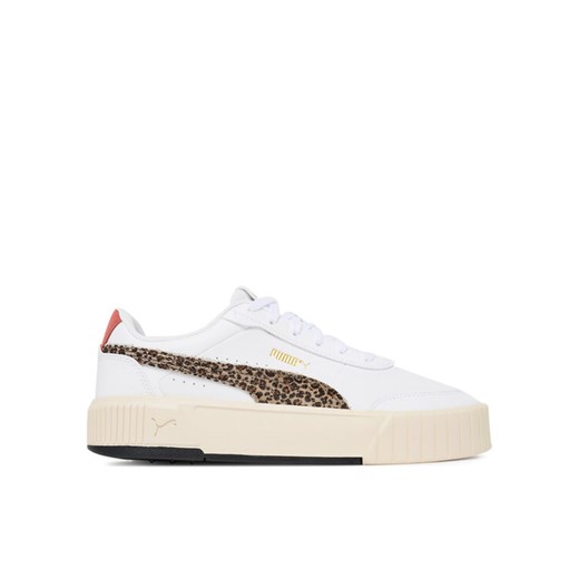 Sneakersy Puma Carina Mia Animal Flair 403515 01 Biały ze sklepu eobuwie.pl w kategorii Buty sportowe damskie - zdjęcie 184690599