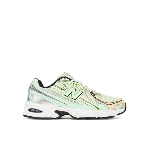 New Balance Sneakersy U740YC2 M Zielony ze sklepu MODIVO w kategorii Buty sportowe męskie - zdjęcie 184691076