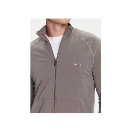 BOSS Bluza Mix&Match 50515307 Brązowy Regular Fit XXL MODIVO