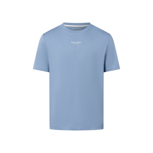 Marc O'Polo Koszulka męska Mężczyźni Bawełna niebieski jednolity ze sklepu vangraaf w kategorii T-shirty męskie - zdjęcie 184691648