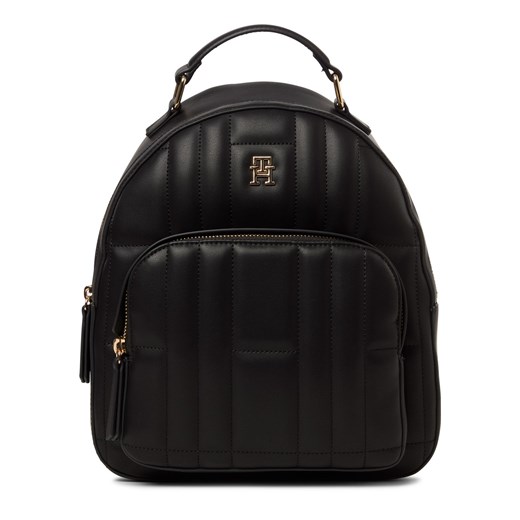 Tommy Hilfiger Damski plecak miejski Kobiety Sztuczna skóra czarny jednolity ze sklepu vangraaf w kategorii Plecaki - zdjęcie 184691717