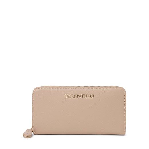 VALENTINO HANDBAGS Portfel damski - Zero Kobiety Sztuczna skóra beżowy jednolity ze sklepu vangraaf w kategorii Portfele damskie - zdjęcie 184691725