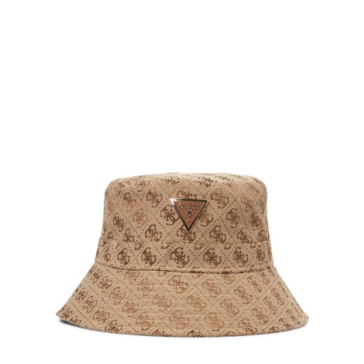 GUESS Damska czapka z daszkiem Kobiety Sztuczne włókno taupe wzorzysty Guess M vangraaf