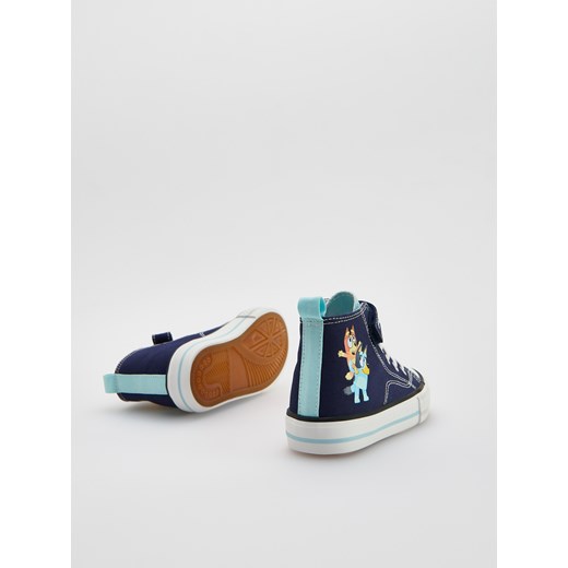 Reserved - Bawełniane trampki Bluey - granatowy Reserved 22/23 Reserved