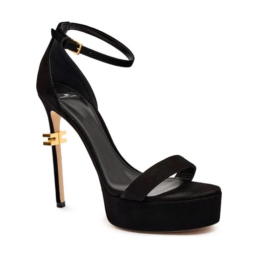 Elisabetta Franchi Skórzane sandały na szpilce ze sklepu Gomez Fashion Store w kategorii Sandały damskie - zdjęcie 184692277