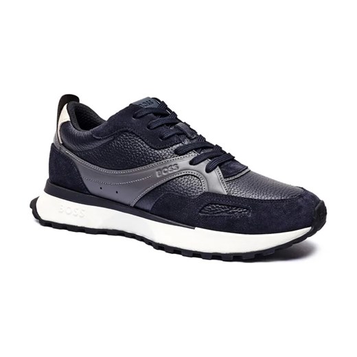 BOSS BLACK Skórzane sneakersy Jonah_Runn_sdltb ze sklepu Gomez Fashion Store w kategorii Buty sportowe męskie - zdjęcie 184692287