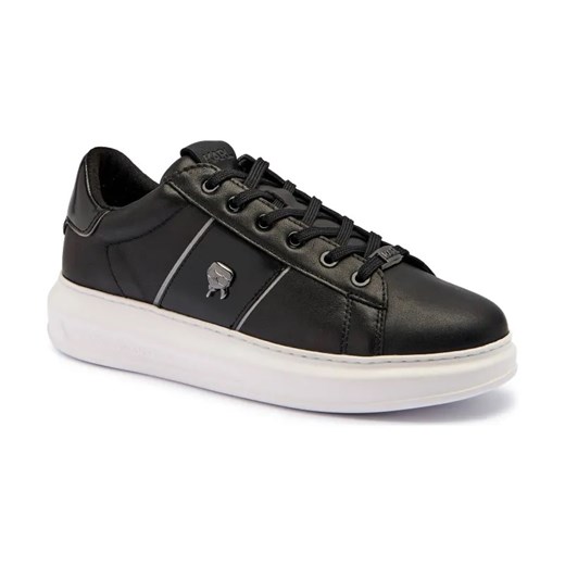 Karl Lagerfeld Skórzane sneakersy KAPRI ze sklepu Gomez Fashion Store w kategorii Buty sportowe męskie - zdjęcie 184692305
