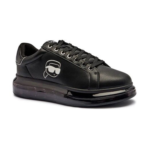 Karl Lagerfeld Skórzane sneakersy KAPRI KUSHION ze sklepu Gomez Fashion Store w kategorii Buty sportowe męskie - zdjęcie 184692308