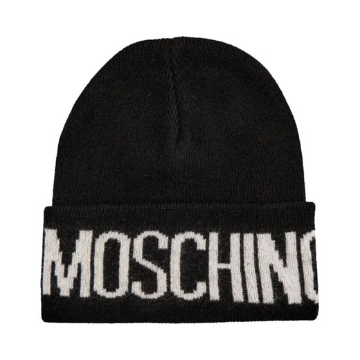 Moschino Czapka | z dodatkiem wełny i kaszmiru ze sklepu Gomez Fashion Store w kategorii Czapki zimowe damskie - zdjęcie 184692345