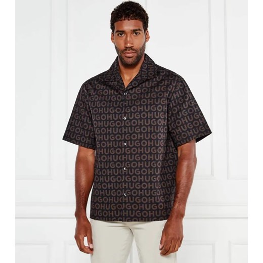 HUGO Koszula Espino | Oversize fit ze sklepu Gomez Fashion Store w kategorii Koszule męskie - zdjęcie 184692386