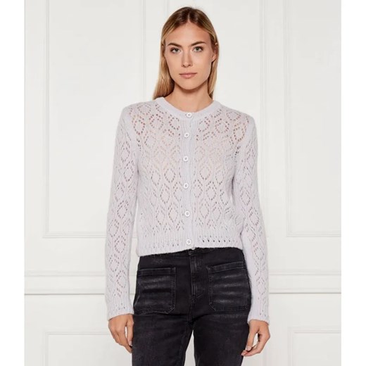 Marc Cain Kardigan | Regular Fit | z dodatkiem wełny ze sklepu Gomez Fashion Store w kategorii Swetry damskie - zdjęcie 184692426