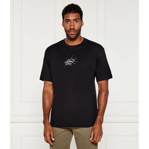 BOSS ORANGE T-shirt Te_voyage | Loose fit ze sklepu Gomez Fashion Store w kategorii T-shirty męskie - zdjęcie 184692446