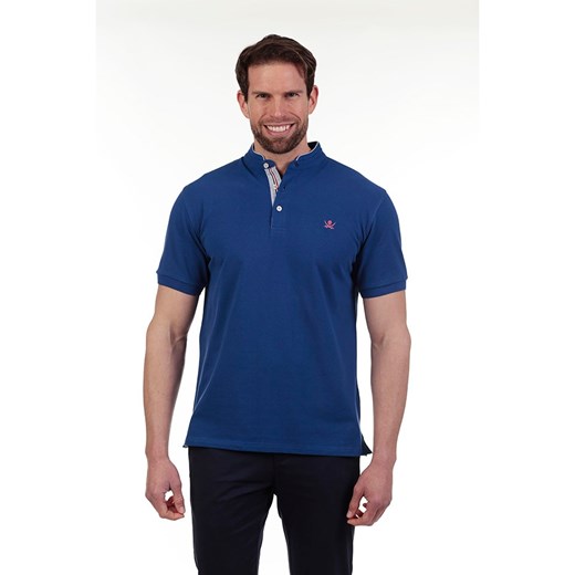 The Time of Bocha Koszulka polo w kolorze niebieskim ze sklepu Limango Polska w kategorii T-shirty męskie - zdjęcie 184693268