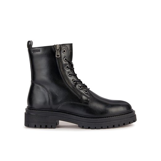 Geox Botki D Iridea D36HRK 00043 C9999 Czarny ze sklepu MODIVO w kategorii Workery damskie - zdjęcie 184693595