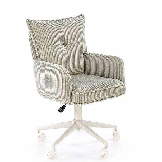 Tapicerowany fotel obrotowy popiel C8-A47 Elior One Size Edinos.pl