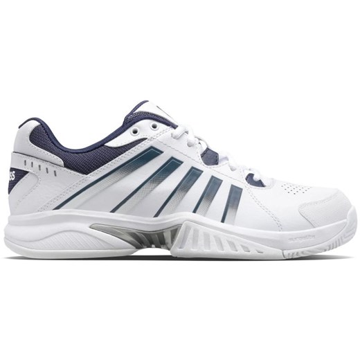 Buty K-Swiss Receiver V M 07393-177-M białe ze sklepu ButyModne.pl w kategorii Buty sportowe męskie - zdjęcie 184693815