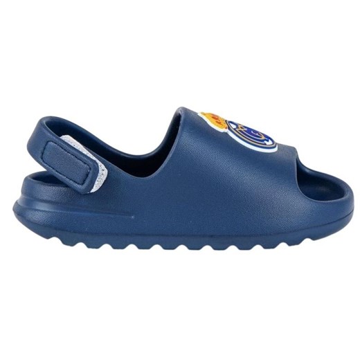 Sandały Real Madryt beach pool flip flops blue eva Jr 2300006792N ze sklepu ButyModne.pl w kategorii Klapki dziecięce - zdjęcie 184693857