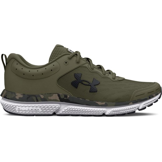 Męskie buty do biegania Under Armour UA Charged Assert 10 Camo - zielone ze sklepu Sportstylestory.com w kategorii Buty sportowe męskie - zdjęcie 184695516