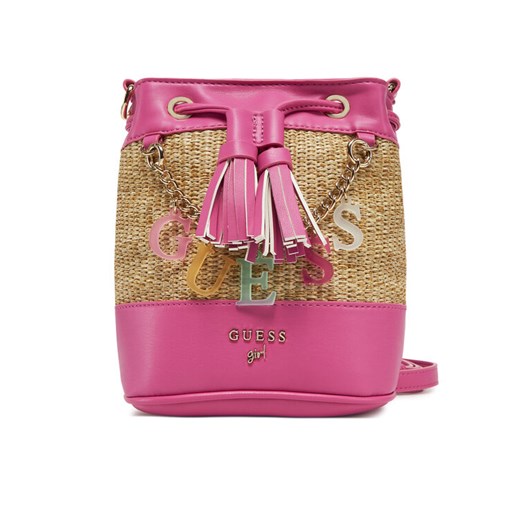 Guess Torebka J5GZ11 WH860 Różowy ze sklepu MODIVO w kategorii Torby i walizki dziecięce - zdjęcie 184695749