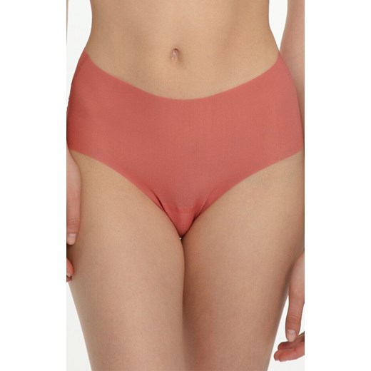 Bezszwowe figi damskie koralowe Mousse Maxi, Kolor koralowy, Rozmiar M/L, Julimex ze sklepu Intymna w kategorii Majtki damskie - zdjęcie 184695955