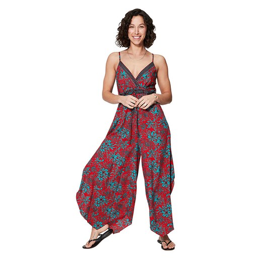 Ipanima Kombinezon w kolorze turkusowo-czerwonym ze sklepu Limango Polska w kategorii Kombinezony damskie - zdjęcie 184696055