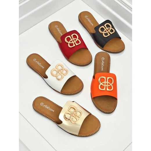 Royalfashion Damskie klapki na płaskiej podeszwie Heraklia Royalfashion.pl 36 okazja royalfashion.pl