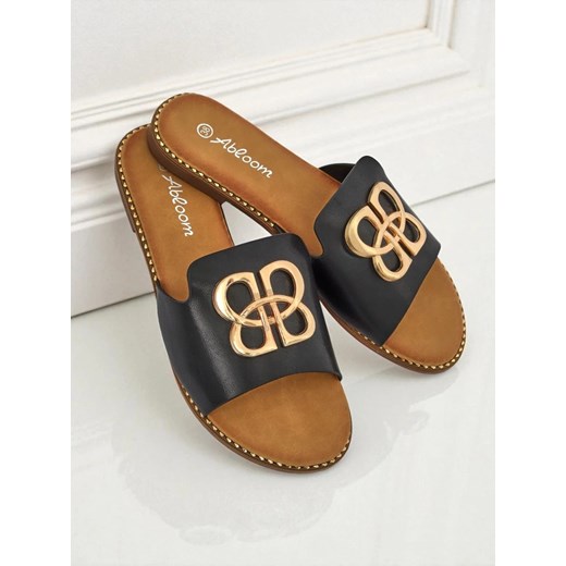 Royalfashion Damskie klapki na płaskiej podeszwie Heraklia Royalfashion.pl 37 wyprzedaż royalfashion.pl
